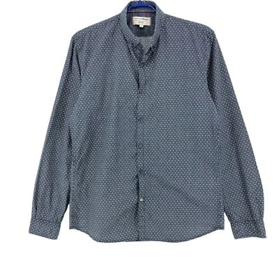 TOM TAILOR Men's Basic Deave Long Sleeve Casual Shirt Size L - Image 1 of 4