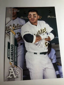2020 Topps Short Print SP Jumbo 5x7 Ramon Laureano A's 179 48/49 - Picture 1 of 1