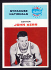 1961-62 FLEER #25 JOHN 'RED' KERR NATIONALS