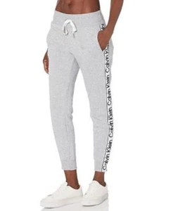 Calvin Klein Performance Women's French Terry Logo Tape Skinny Jogger, XL - Picture 1 of 3
