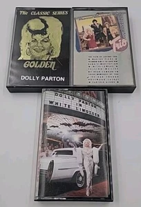 Lot of 3 Dolly Parton cassette tapes Classic Series, White Limozeen, Trio - Picture 1 of 5