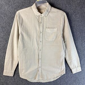 Bruns wick Button Down Shirt Medium Men's Long Sleeve Button Down 100% Cotton M