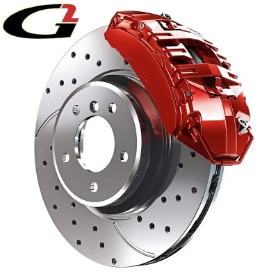 RED G2 BRAKE CALIPER PAINT EPOXY STYLE KIT HIGH HEAT MADE IN USA FREE SHIP - Image 1 of 4