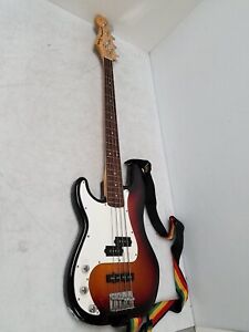 Squier Precision Left Handed Electric Bass w/Strap