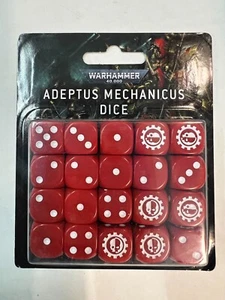 Adeptus Mechanicus Ad Mech Red Dice 40K Warhammer Games Workshop 40,000 NEW - Picture 1 of 2