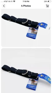 PetSafe Martingale Dog Collar, Alternative to Choke Collar Black Medium 1” - Picture 1 of 3