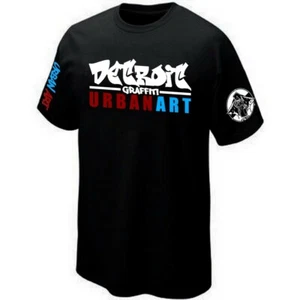 DETROIT URBAN ART T-Shirt - Graffiti - Street-Art ★★★★★ - Bild 1 von 3