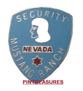 Mustang Ranch Pin Brothel Pin Historic Ladies House of ILL Repute Security Pin - Picture 1 of 3