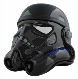 Black Stormtrooper Helmet - for Star Wars Shadowtrooper Costume Armour - Imagen 1 de 3
