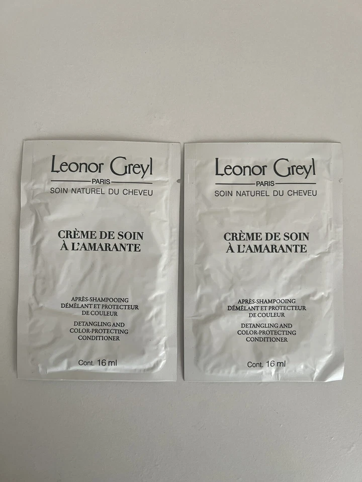 Condicionadores protetores de cor desembaraçadora Leonor Greyl Crème De Soin A L’amarante - Imagem 1 de 4