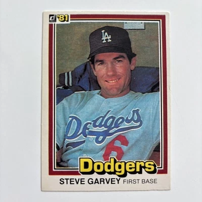 1981 Donruss #56 Steve Garvey - Image 1 of 2