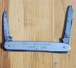 1966 COLTELLO TASCABILE MASSONE RITO SCOZZESE CORPI VALLE DI QUINCY ILLINOIS - Foto 1 di 3