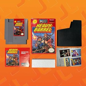 Heavy Barrel | NES | Complete In Box CIB