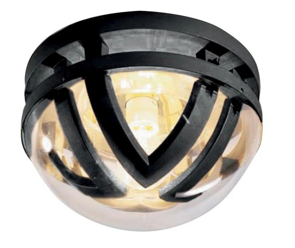 Deckenleuchte Anthrazit IP54 rund außen Modern Außenleuchte Eingang Balkon - Bild 1 von 1