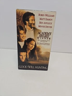 Good Will Hunting (VHS, 1998) – Matt Damon, Robin Williams – Pre-Owned - Image 1 of 4