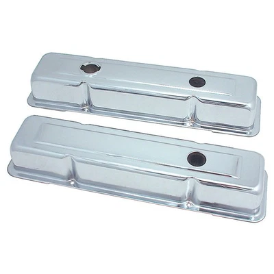 Spectre for SB Chevy OEM Valve Cover Set - Chrome - Image 1 of 4