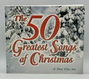 The 50 Greatest Songs Of Christmas - Various Artists (1997) Two Audio CD Box Set - Picture 1 of 10
