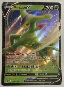 Virizion V SWSH295 SWSH: Sword & Shield Promo Cards Holo Near Mint - Picture 1 of 4