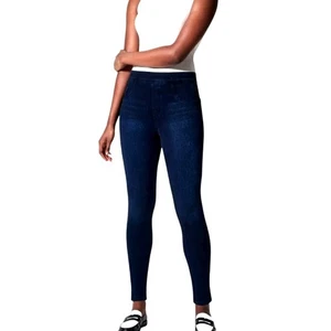 SPANX Mujer Crepúsculo Enjuague Elastizado Jean-ish Tobillo Leggings Talla S - Imagen 1 de 12