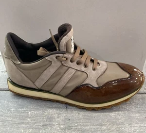 Alberto Fasciani Sneakers Beige Size Eu43 AF524 No Scatola Originale, Difettato - Picture 1 of 11