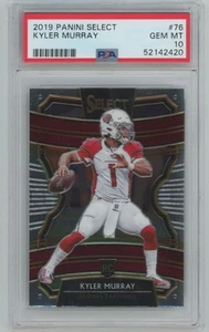 2019 PANINI SELECT CONCOURSE ROOKIE KYLER MURRAY RC PSA 10 ARIZONA CARDINALS #76 - Picture 1 of 2