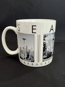 Starbucks City Scenes Seattle Washington Barista Serie Kaffeetasse Becher 2005 - Bild 1 von 10