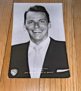 FRANK SINATRA Promotional German Postcard WARNER BROTHERS - Picture 1 of 5