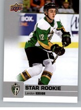 2019-20 Upper Deck CHL Canadian Hockey League Cards Pick From List 201-400 (SPs)