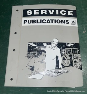 AGCO PARTS SERVICE BINDER 90’s 2000’s RARA 79014976 - Imagen 1 de 7