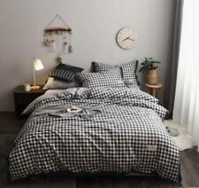 3D Gray And Black Grid Simple KEP2722 Bed Pillowcases Quilt Duvet Cover Kay