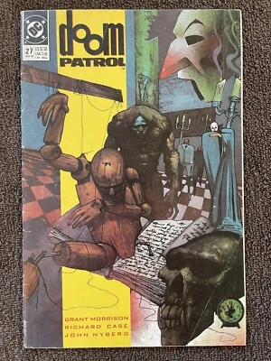 DOOM PATROL #27 (DC, 1987 Series) Grant Morrison ~ Includes "SHOCKER" Poster - Image 1 of 2
