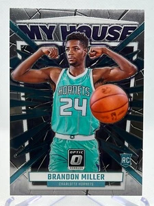 BRANDON MILLER RC 2023-24 Panini Donruss Optic #5 ROOKIE My House - Picture 1 of 2