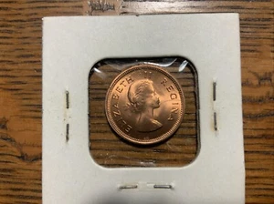 South Africa 1/4 Penny 1957 Bronze KM#44 UNC - Picture 1 of 4