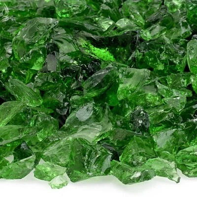 Chimenea de vidrio American Fire Pit verde claro 10 libras pequeña CG-LTGREEN-S-10 Foto 1 de 4