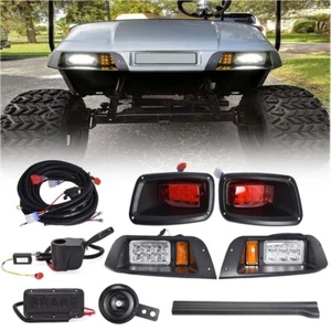 US EZGO TXT Light Kit, 12V LED Headlights/ Taillights For 1994-2013 Factory Body - Bild 1 von 13