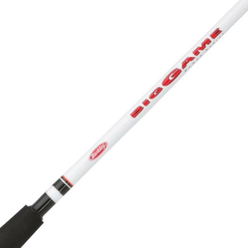 Berkley Big Game Spinning Rod Split Grip Handle 8' Medium Heavy 2pcs