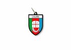porte-clés porte-clés porte-clés drapeau bouclier souvenir national italie ligurie