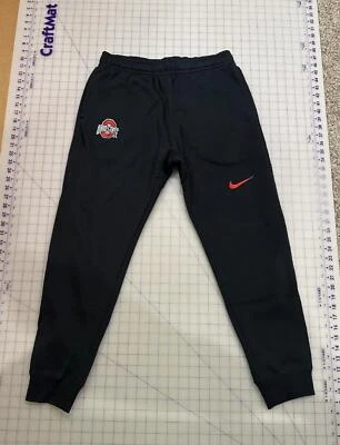 NWT Men's Nike Official Ohio State Buckeyes Sideline Club Sweatpants in Black - Image 1 of 4