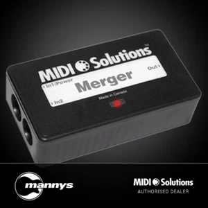 MIDI Solutions 2-In/2-Out MIDI Merger - Picture 1 of 5