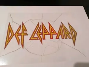def leppard sticker Car Logo - Foto 1 di 3