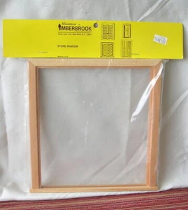 TIMBERBROOK #1100 STORE WINDOW Dollhouse Miniature 1/12 Scale
