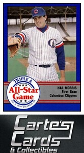 Hal Morris 1989 ProCards Triple A All-Stars #AAA20  Columbus Clippers