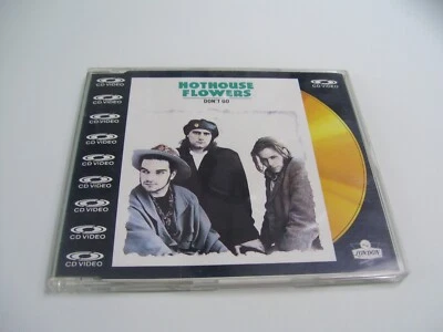 Hothouse Flowers - Don't Go * CD VIDEO GERMANY 1988  CDV * - Bild 1 von 2