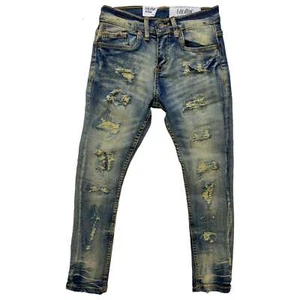 Kid's EVOLUTION Rock The Bells Denim Jeans - Picture 1 of 11