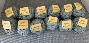 Katia DAMASCO Yarn Color#13-Mint 50g/44yds Wool Blend Lot of 12 - Picture 1 of 5