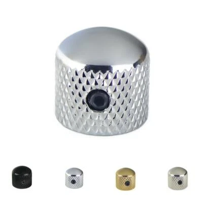Metal Telecaster Style Volume Tone Control Knob for Solid Shaft Pots NS006 - Image 1 of 2