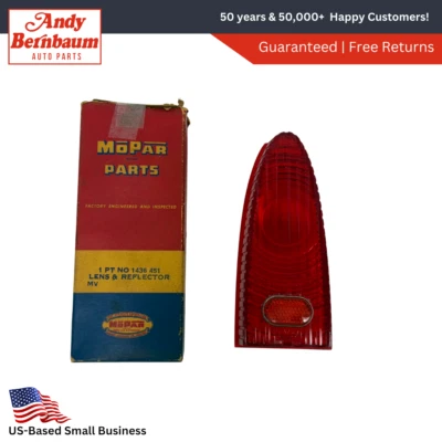 1953 年普利茅斯 Belvedere 剑桥尾灯镜头 1436451 NOS — 第 1/4 张图片