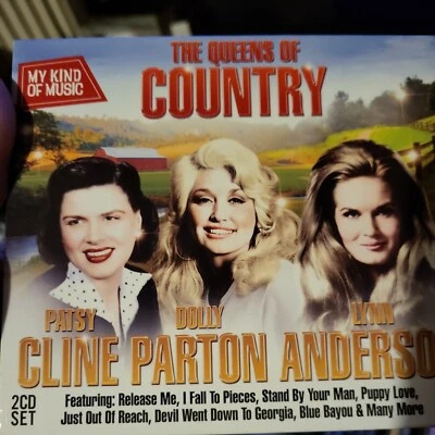 Queens of Country by Patsy Cline/Dolly Parton/Lynn Anderson (CD, 2013) Foto 1 de 2