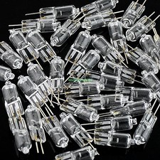 10X G4 LED Lights Mini Halogen Bulb Lamps 2-pin Warm White JC Type 20W DC/AC 12V