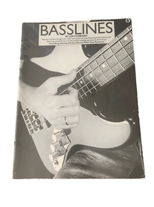 BOOK BASSLINES Insight Into Slap Bass Music Book Joe Hubbard - Imagen 1 de 12